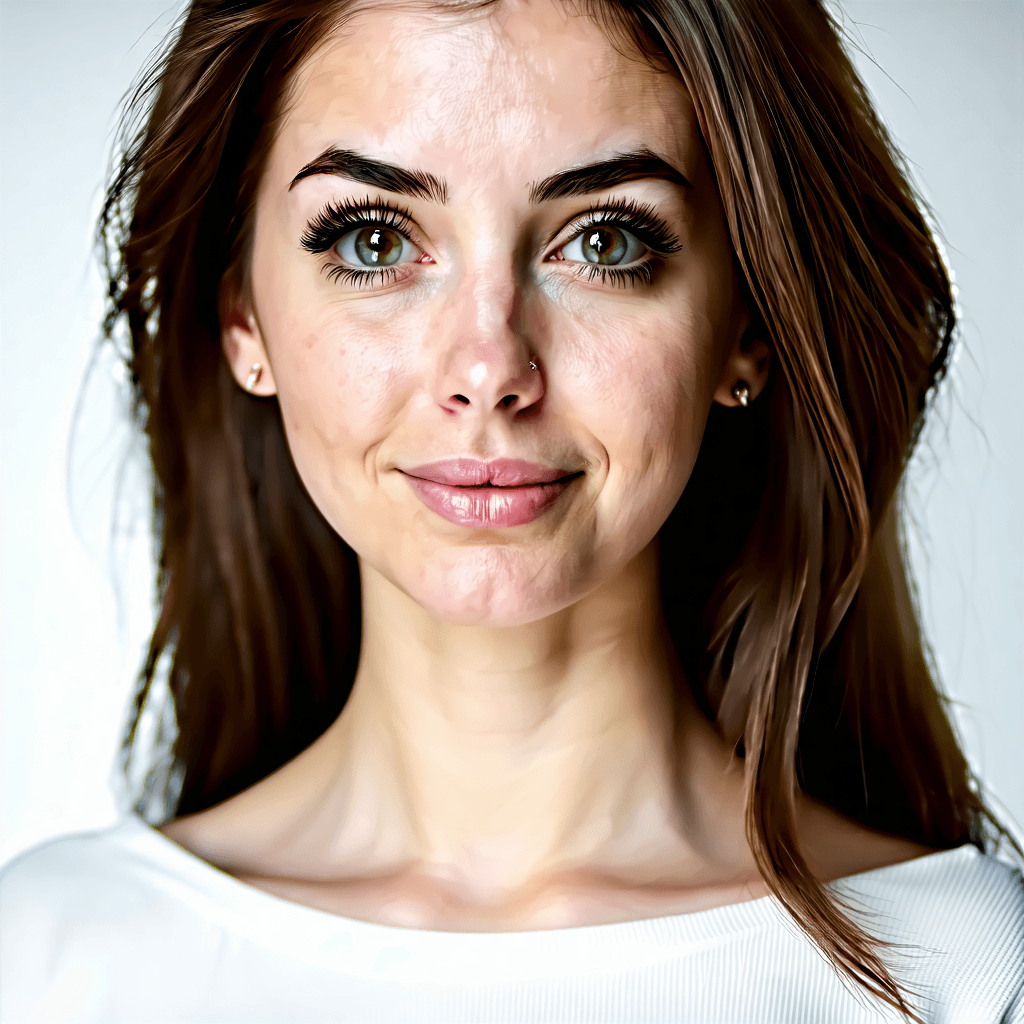 create a full front view image of a irish 25 years girl with a perfect attractive, cinematic, beautiful, beautiful, elegant , photogenic, magnetic face 