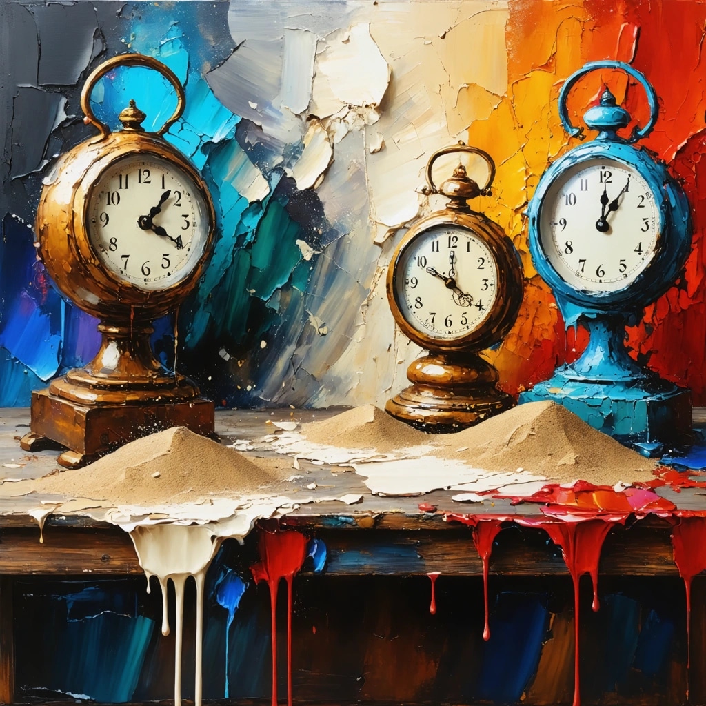 Oil Painting Melting by shivanginirastogi