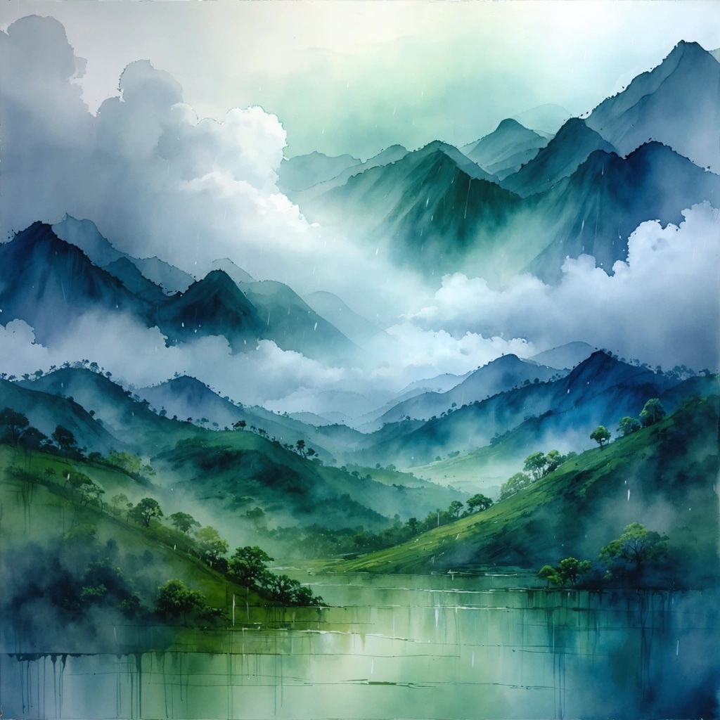Lush Green Hills by shivanginirastogi
