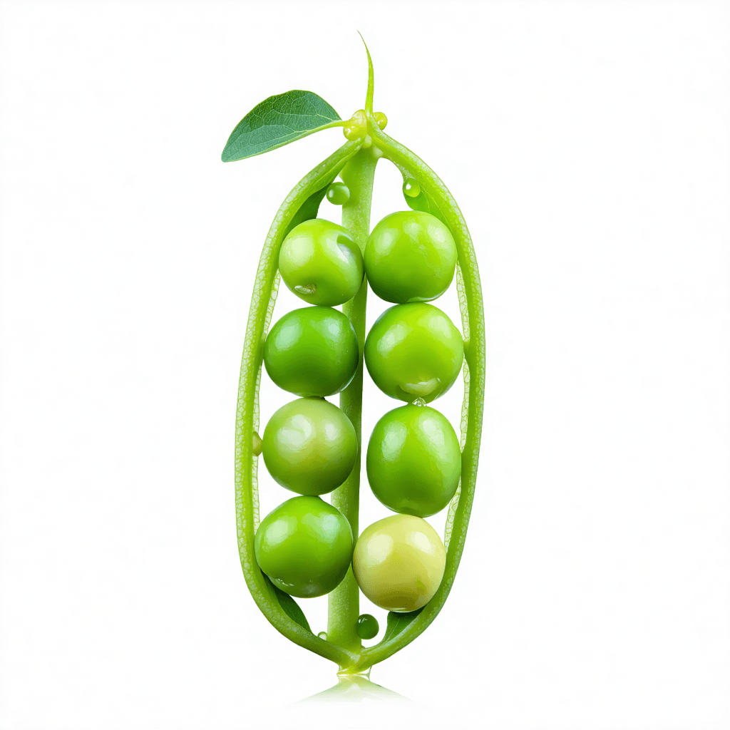 Emerald Green Peas by fieryreverse484