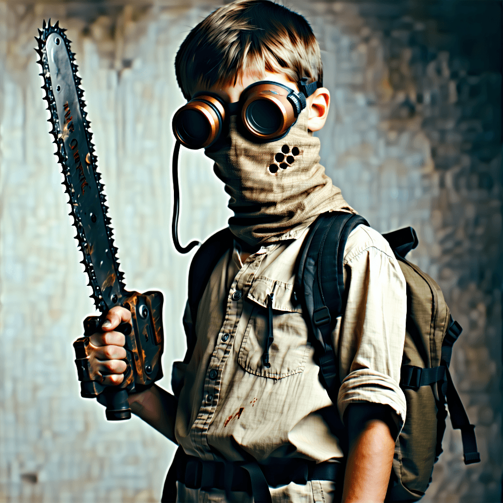 Young Adolescent Zombie by unforgivablegangplan